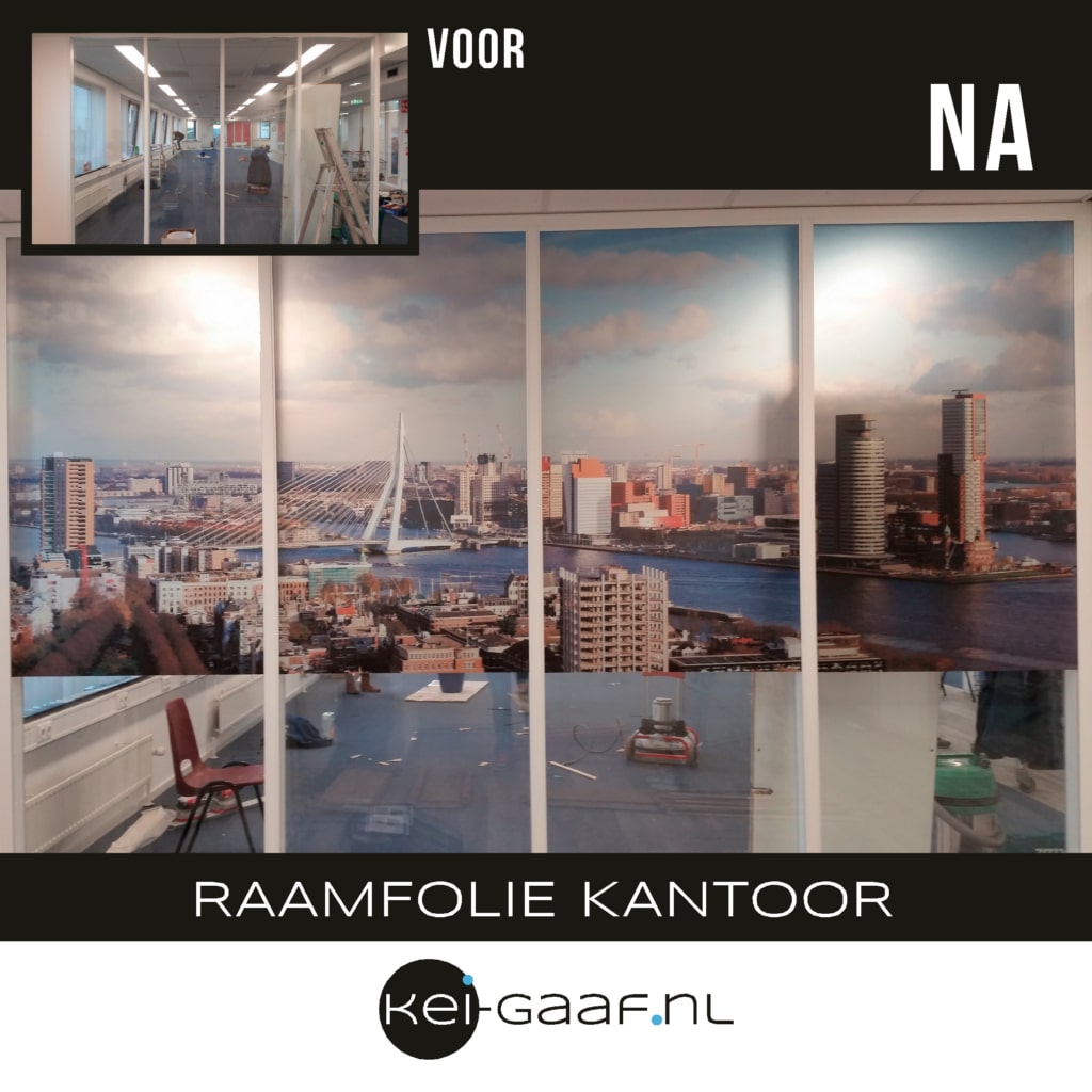 Raamfolie Full Colour Glasfolie Zee F A Kei Gaaf