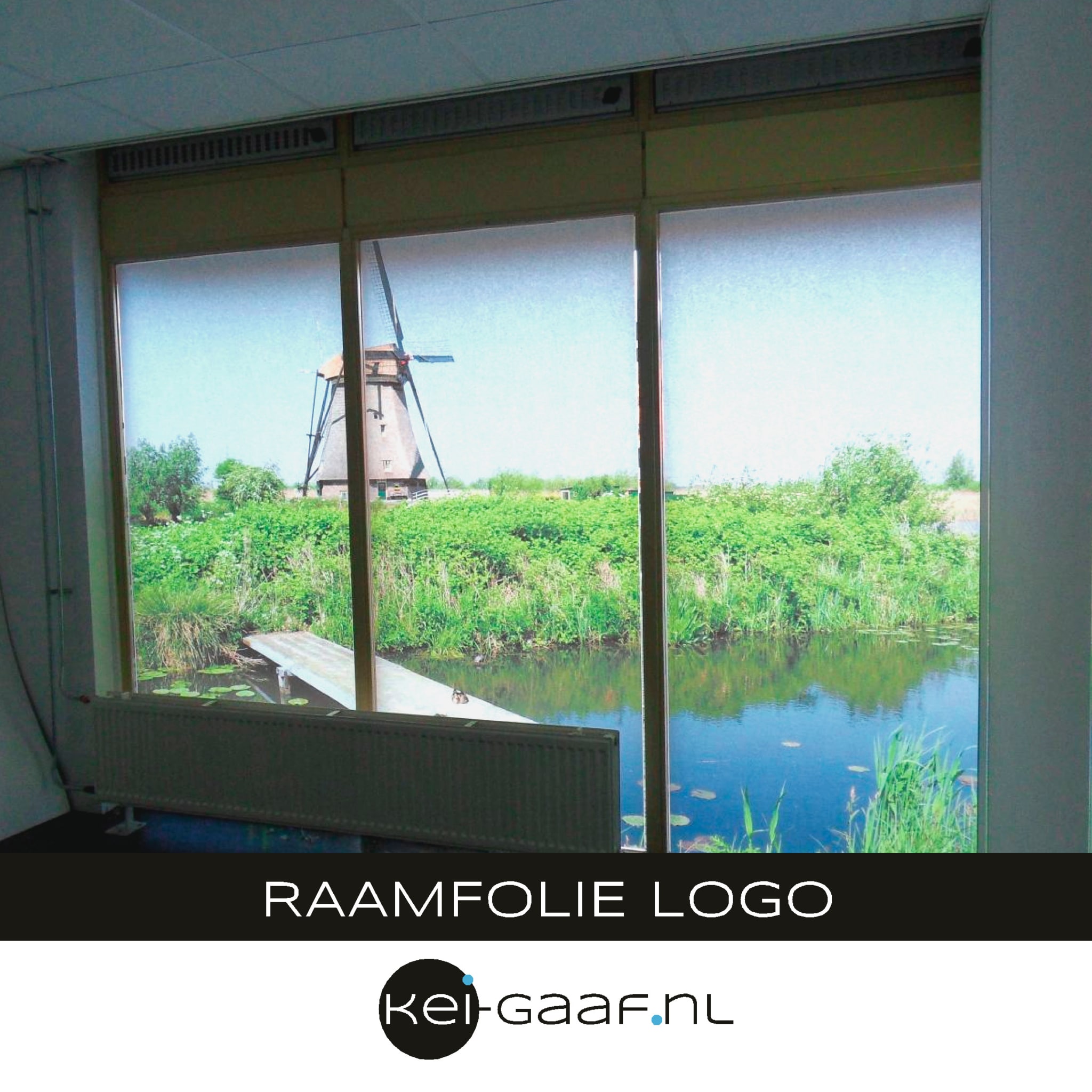 Raamfolie Full Colour Glasfolie Zee F 1A Kei Gaaf