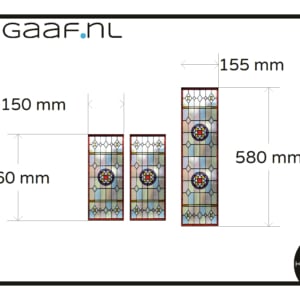 raamfolie ​63,00 App5108
