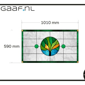 raamfolie 66,00 app 5224