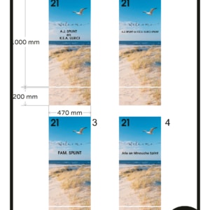 raamfolie 70,00 app 5305