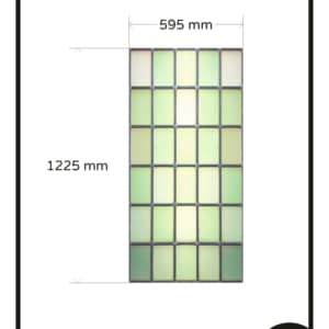 Raamfolie 76,00 app 5446