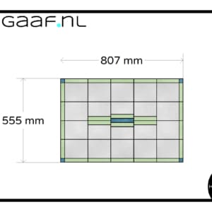 Raamfolie eigen ontwerp 60,00 app 5457