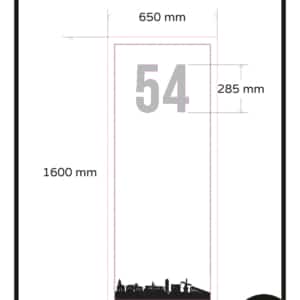 Raamfolie eigen ontwerp ​88,00 app 5550