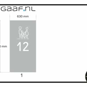 Raamfolie eigen ontwerp 74,00 app 5658