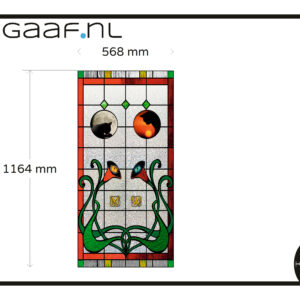 Raamfolie full colour bedrukt eigen ontwerp 1x TR 64,00 app 5844