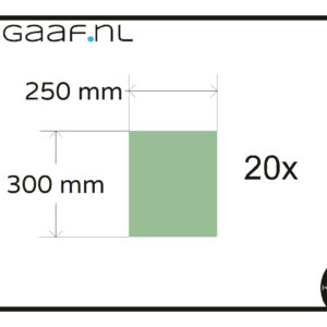 Raamfolie effe kleur groen mat gezandstraald effect 20x 250,00 app 6299