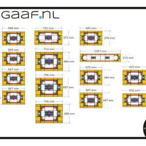 Glasfolie glas in lood raamfolie folie op maat en ontwerp gemaakt