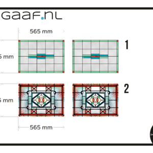 Glas in lood raamfolie folie glasfolie op maat 2x deur raam
