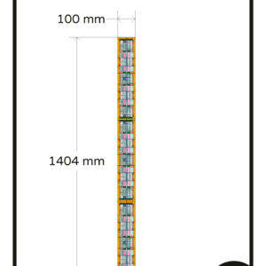 Glas in lood smal raam raamfolie plakfolie glasfolie op maat 1x GZ 17G