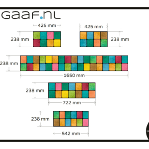 Glas in lood in diverse kleuren 5x op maat raamfolie transparant raamstickers