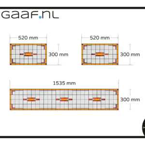 Glasfolie raamfolie glas in lood raamsticker op maat geel rood modern