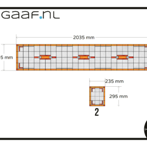 Glas in lood raamfolie op maat geel rood modern 2x TR decoratief anti inkijk