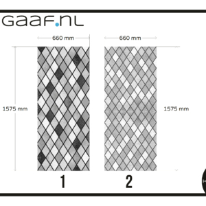 Glas in lood ruiten raamfolie grijstinten 1x folie op maat raam deur