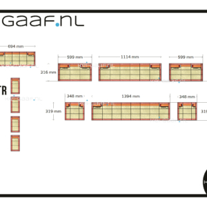 Glas in lood bovenlichten eigen ontwerp ramen raamfolie op maat 4x TR 7x GZ 2