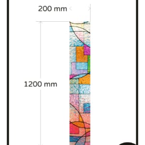 raamfolie 76,00 App21127
