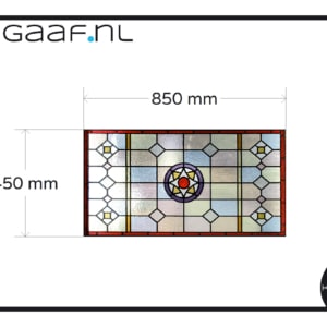 raamfolie 66,00 app21234