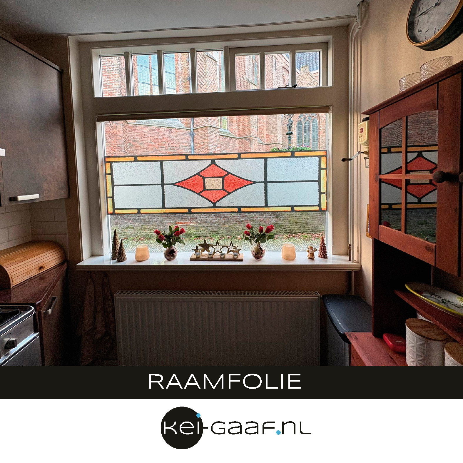 Glas in lood folie 