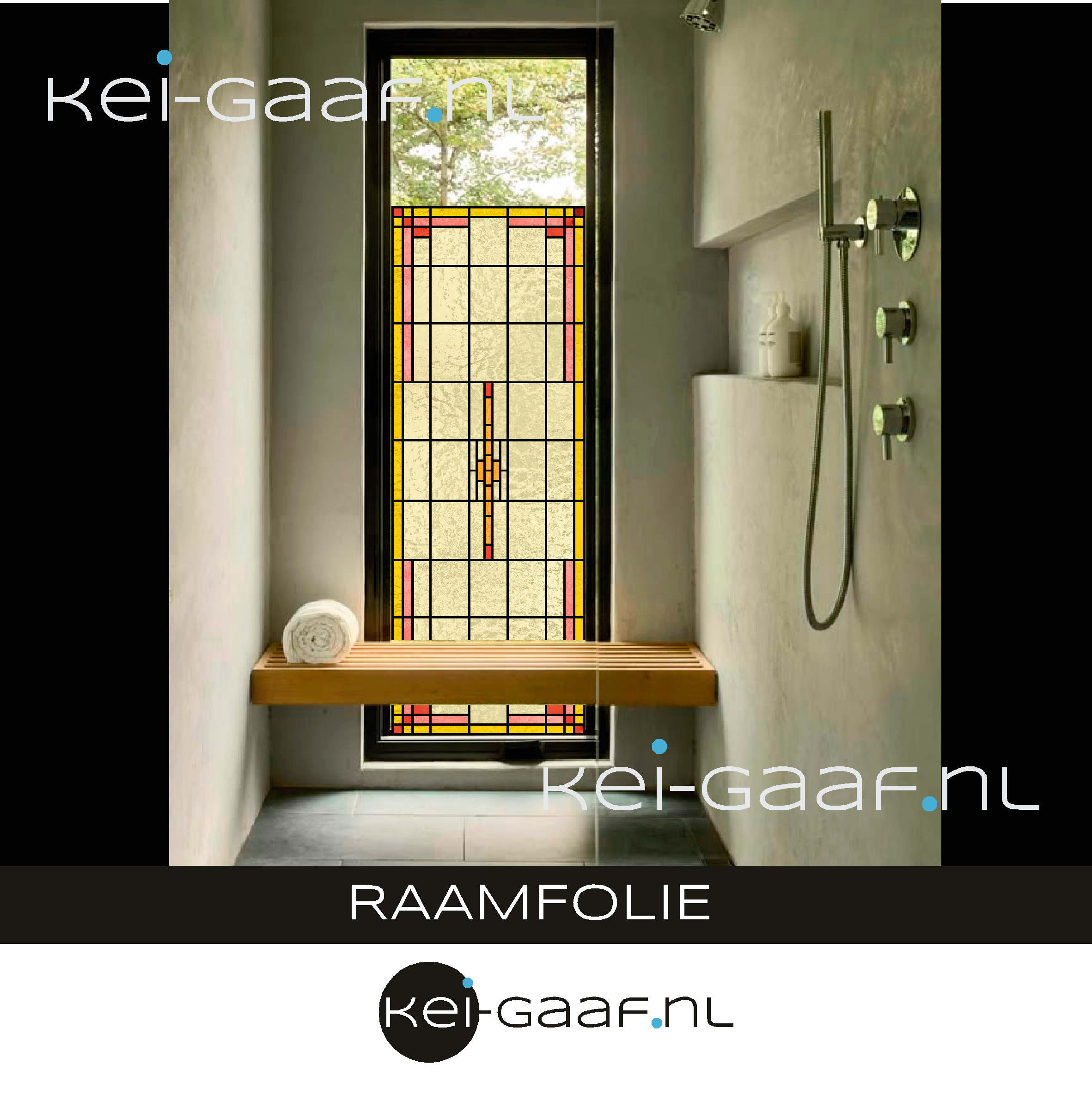 Glas in lood voorzetraam vs raamfolie