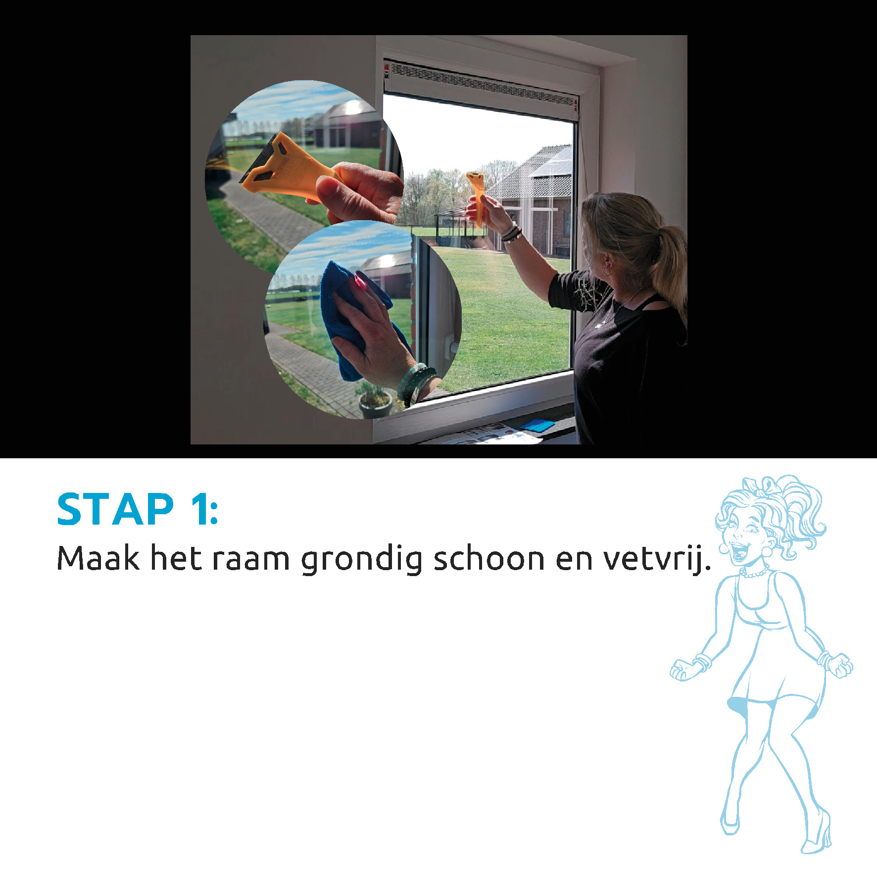 Glas-in-Lood Raamfolie Op Maat Aanbrengen | Plakinstructie Stap voor Stap