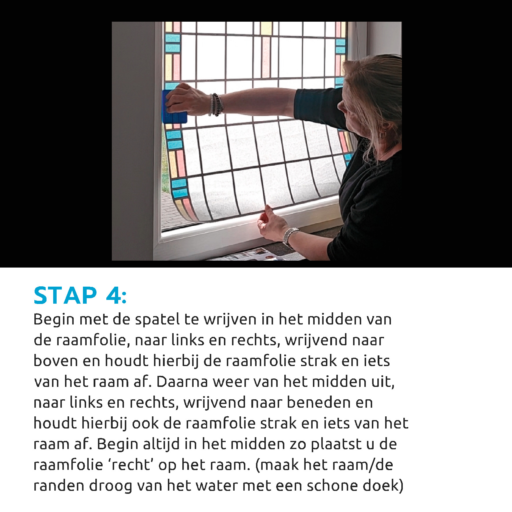 Glas-in-Lood Raamfolie Op Maat Aanbrengen | Plakinstructie Stap voor Stap