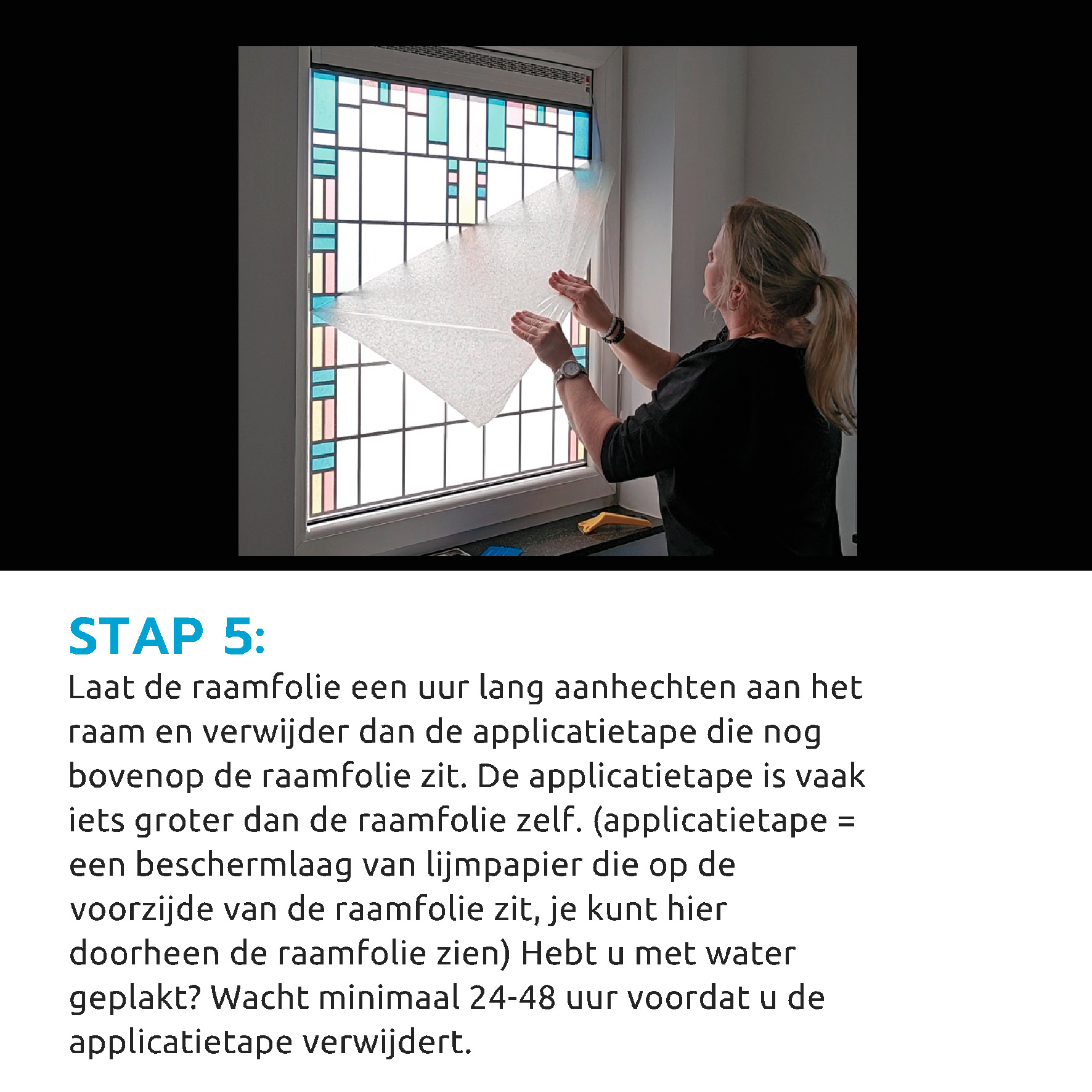 Glas-in-Lood Raamfolie Op Maat Aanbrengen | Plakinstructie Stap voor Stap