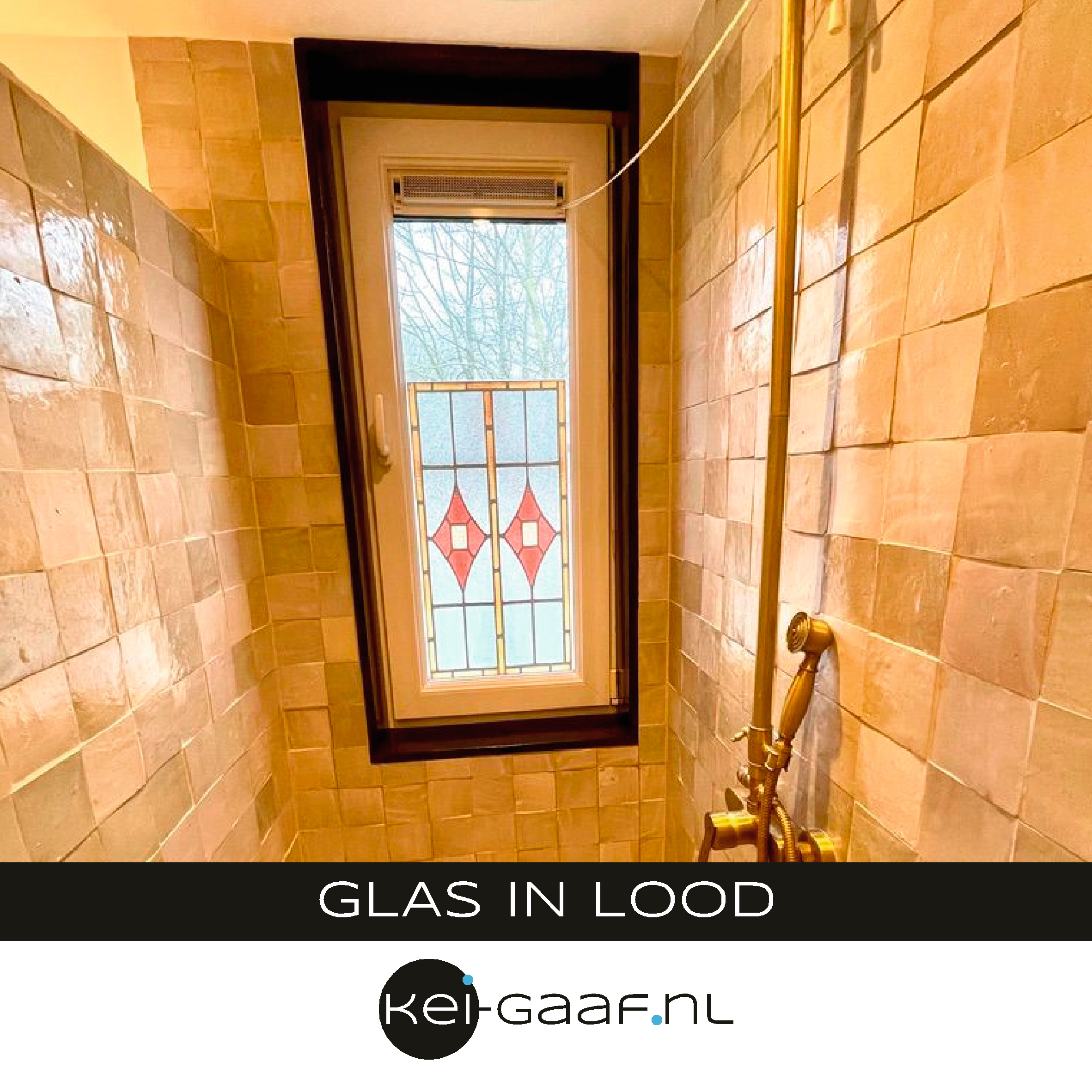 Raamfolie glas in lood raamsticker folie 