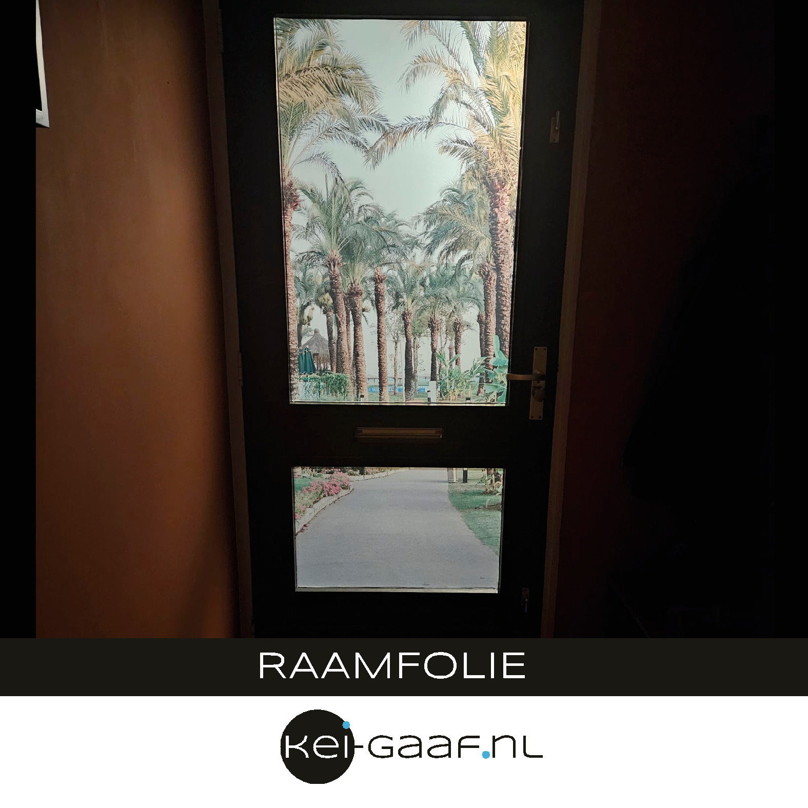 Raamfolie voordeur 